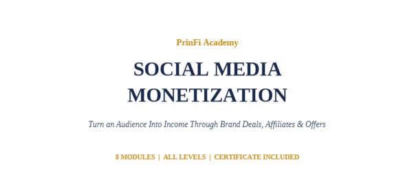Social Media Monetization